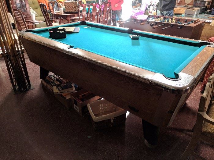 Coin operated Pool table 1 of 2