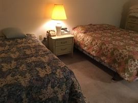 One twin and two queen beds with frames. No headboards. 2010 sealy beautyrest. Very nice condition, not stained. Was only used seasonally and not this year at all. Will be very inexpensive. 