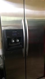 Kitchen Aid 'Superba' Stainless Steel Refrigerator with water infiltration system