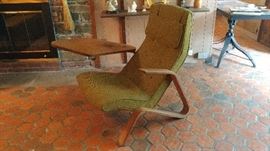 Mid-Century Saarinen Grasshopper Chair Custom made with writing desk
