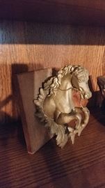 Victorian horse bronze mount