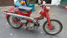 Vintage Honda Trail 55 Mini bike