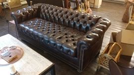Leather sofa