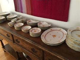 HEREND CHINESE BOUQUET YELLOW