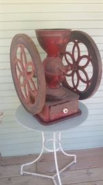 ANTIQUE CAST IRON ENTERPRISE COFFEE GRINDER