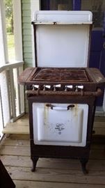OLD IRON STOVE