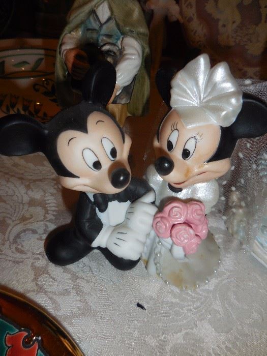 Mickey Minnie Wedding Cake Top