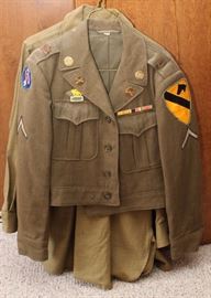 WWII Ike Jacket - 1st Cavalry