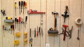 Wall of Hand Tools