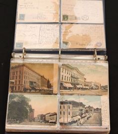 Post card Album - Newark Ohio