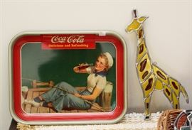 Original Coca Cola Tray in excellent condition