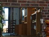 BEAUTIFUL LARGE  ANTIQUE MIRROR