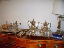 Sterling Candlelabras - Silver Plate