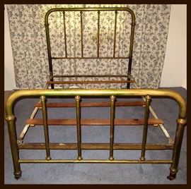 Antique Brass Bed 