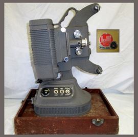 DeJur USA Movie Projector with Case 