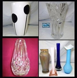 Selection of Vases including Durand 