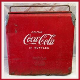 Old Coca Cola Cooler 