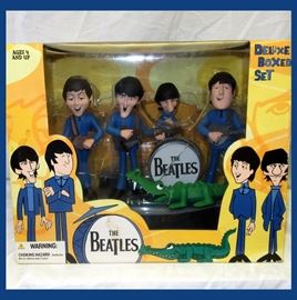 The Beatles Deluxe Boxed Set with Alligator in Original Box 