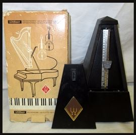 Vintage Wittner Metronome in Original Box 
