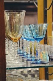 Colored Stemware