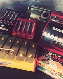 Toy Thumb Toy Cash Registers
Tudor Toy Xylophone
Vintage Metal Toy Adding Machine by Wolverine