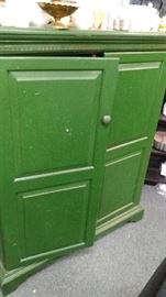 EARLY PAINTED CABINET