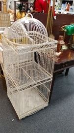 VERY LARGE IRON BIRD CAGE