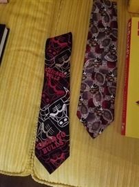 Mickey and Chicago bulls ties