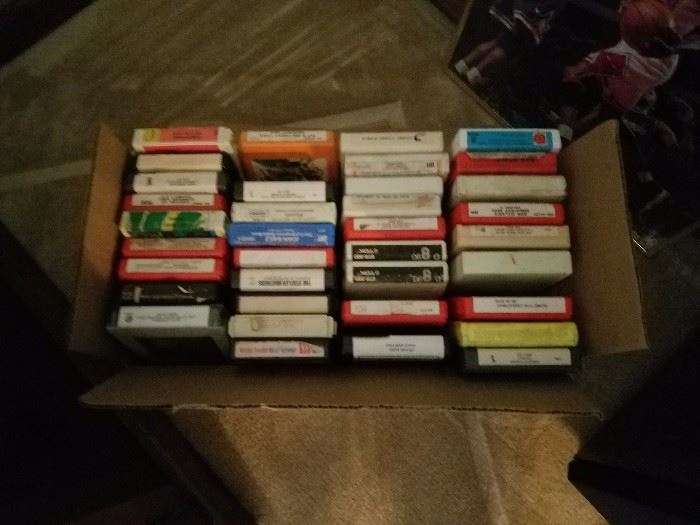 More eight track tapes