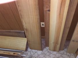 Hardwood planks $1/per board