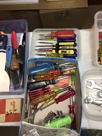 spatulas, punches, socket drivers 4/$1