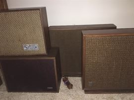 Cased speakers $2 each