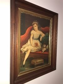 VINTAGE FRAMED PRINT