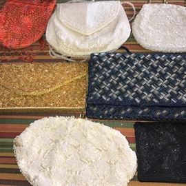 VINTAGE BEADED PURSES