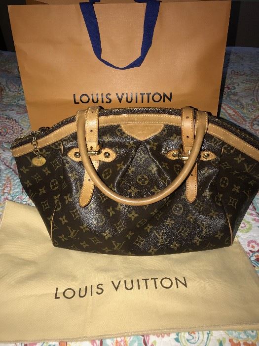 AUTHENTIC LOUIS VUITTON TIVOLI GM HANDBAG