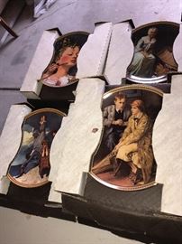 NORMAN ROCKWELL COLLECTIBLE PLATES