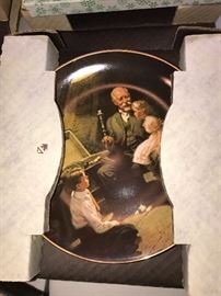 NORMAN ROCKWELL COLLECTIBLE PLATES