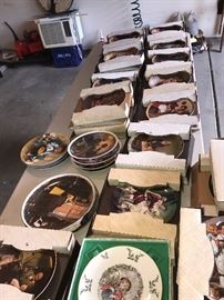 NORMAN ROCKWELL COLLECTIBLE PLATES