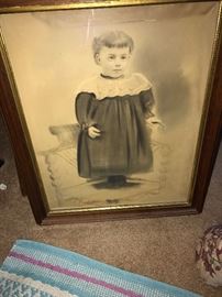 ANTIQUE PHOTOGRAPHS AND PICTURE FRAMES