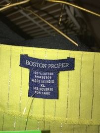 BRAND NEW BOSTON PROPER LONG DRESS SHIRT