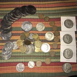 US STERLING SILVER COINS 