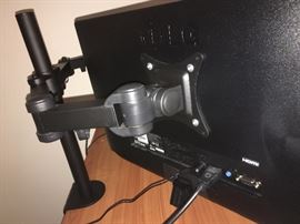DUAL MONITOR DESK MOUNT