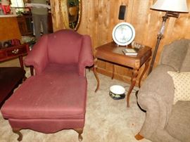 Oak Lamp Table, 