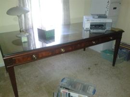 Early 80's, Stow & Davis walnut Library Table, in pristine condition!! 