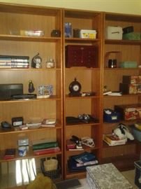 We have plenty of very nice bookcases