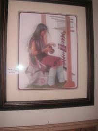 Listed American Artist..beautifully framed