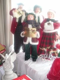 Large Christmas Carolers... 