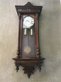 Gorgeous antique wall clock