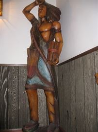 Modern reproduction.
Made in Thailand
Hand carved