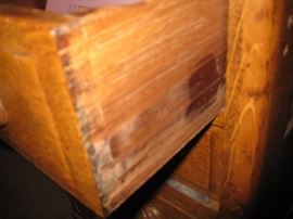 Tongue and grove drawer